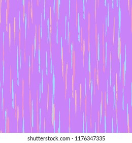 Seamless Grunge Stripes Background. Retro Scribbled Grunge Rapport for Dress, Curtain, Paper. Abstract Color Background with Scribbled Stripes. Vector Texture for your Design.