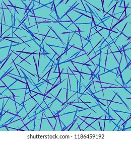 Seamless Grunge Stripes Background. Retro Scribbled Grunge Rapport for Fabric, Cloth, Textile. Abstract Color Background with Scribbled Stripes. Vector Texture for your Design.