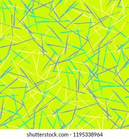 Seamless Grunge Stripes Background. Retro Scribbled Grunge Pattern for Fabric, Cloth, Textile. Abstract Color Background with Scribbled Stripes. Vector Texture for your Design.