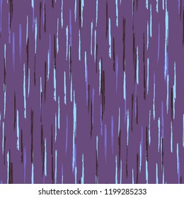 Seamless Grunge Stripes Background. Retro Scribbled Grunge Motif for Wallpaper, Print, Cotton. Abstract Color Background with Scribbled Stripes. Vector Texture for your Design.
