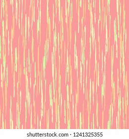 Seamless Grunge Stripes Background. Retro Scribbled Grunge Motif for Chintz, Linen, Wallpaper. Abstract Color Background with Scribbled Stripes. Vector Texture for your Design.