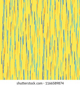 Seamless Grunge Stripes Background. Vintage Scribbled Grunge Rapport for Print, Fabric, Textile. Abstract Color Background with Scribbled Stripes. Vector Texture for your Design.