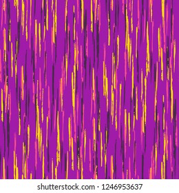 Seamless Grunge Stripes Background. Vintage Scribbled Grunge Rapport for Wallpaper, Fabric, Textile. Abstract Color Background with Scribbled Stripes. Vector Texture for your Design.