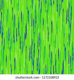 Seamless Grunge Stripes Pattern. Modern Scribbled Grunge Rapport for Chintz, Linen, Wallpaper. Abstract Color Background with Scribbled Stripes. Vector Texture for your Design.