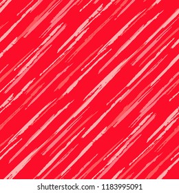 Seamless Grunge Stripes Pattern. Modern Scribbled Grunge Rapport for Wallpaper, Print, Cotton. Abstract Color Background with Scribbled Stripes. Vector Texture for your Design.
