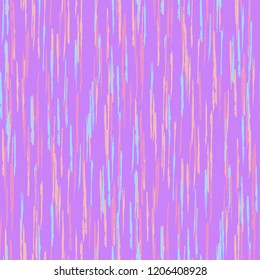 Seamless Grunge Stripes Pattern. Modern Scribbled Grunge Pattern for Print, Cloth, Fabric. Abstract Color Background with Scribbled Stripes. Vector Texture for your Design.