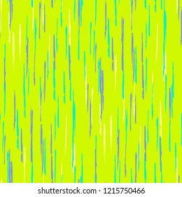 Seamless Grunge Stripes Pattern. Modern Scribbled Grunge Motif for Wallpaper, Fabric, Print. Abstract Color Background with Scribbled Stripes. Vector Texture for your Design.