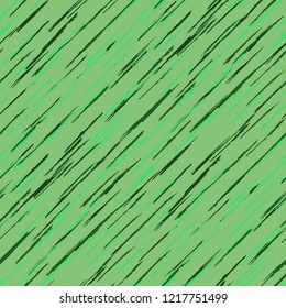 Seamless Grunge Stripes Pattern. Modern Scribbled Grunge Rapport for Cotton, Print, Calico. Abstract Color Background with Scribbled Stripes. Vector Texture for your Design.