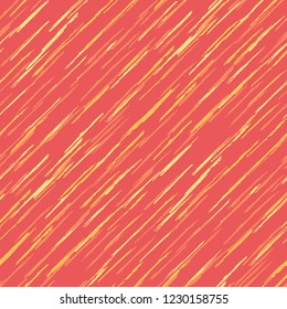 Seamless Grunge Stripes Pattern. Modern Scribbled Grunge Pattern for Wallpaper, Fabric, Textile. Abstract Color Background with Scribbled Stripes. Vector Texture for your Design.