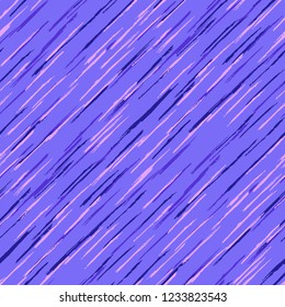 Seamless Grunge Stripes Pattern. Modern Scribbled Grunge Rapport for Linen, Paper, Tablecloth. Abstract Color Background with Scribbled Stripes. Vector Texture for your Design.