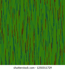 Seamless Grunge Stripes Pattern. Modern Scribbled Grunge Motif for Chintz, Linen, Wallpaper. Abstract Color Background with Scribbled Stripes. Vector Texture for your Design.