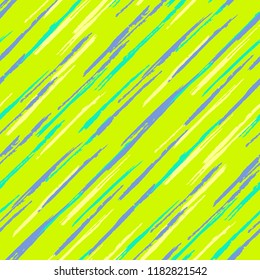 Seamless Grunge Stripes Pattern. Retro Scribbled Grunge Motif for Wallpaper, Cotton, Textile. Abstract Color Background with Scribbled Stripes. Vector Texture for your Design.