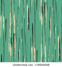Seamless Grunge Stripes Pattern. Retro Scribbled Grunge Rapport for Wallpaper, Print, Textile. Abstract Color Background with Scribbled Stripes. Vector Texture for your Design.