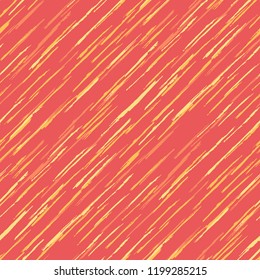Seamless Grunge Stripes Pattern. Retro Scribbled Grunge Pattern for Wallpaper, Fabric, Textile. Abstract Color Background with Scribbled Stripes. Vector Texture for your Design.