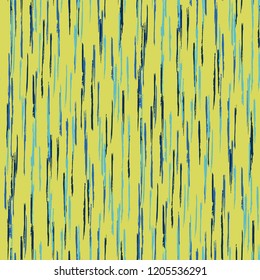 Seamless Grunge Stripes Pattern. Retro Scribbled Grunge Pattern for Wallpaper, Cotton, Textile. Abstract Color Background with Scribbled Stripes. Vector Texture for your Design.