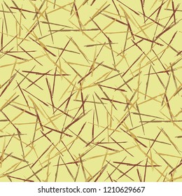 Seamless Grunge Stripes Pattern. Retro Scribbled Grunge Motif for Cotton, Calico, Textile. Abstract Color Background with Scribbled Stripes. Vector Texture for your Design.