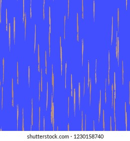 Seamless Grunge Stripes Pattern. Retro Scribbled Grunge Motif for Dress, Paper, Tablecloth. Abstract Color Background with Scribbled Stripes. Vector Texture for your Design.