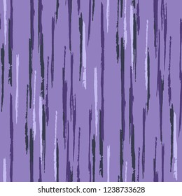 Seamless Grunge Stripes Pattern. Retro Scribbled Grunge Motif for Print, Fabric, Textile. Abstract Color Background with Scribbled Stripes. Vector Texture for your Design.