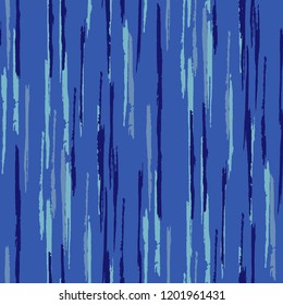 Seamless Grunge Stripes Pattern. Trendy Scribbled Grunge Pattern for Wallpaper, Cotton, Textile. Abstract Color Background with Scribbled Stripes. Vector Texture for your Design.