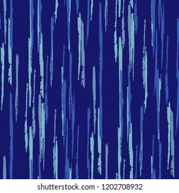 Seamless Grunge Stripes Pattern. Trendy Scribbled Grunge Pattern for Print, Fabric, Cloth. Abstract Color Background with Scribbled Stripes. Vector Texture for your Design.