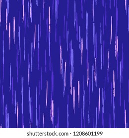 Seamless Grunge Stripes Pattern. Trendy Scribbled Grunge Rapport for Print, Cloth, Fabric. Abstract Color Background with Scribbled Stripes. Vector Texture for your Design.