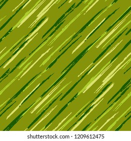 Seamless Grunge Stripes Pattern. Trendy Scribbled Grunge Rapport for Print, Fabric, Textile.  Abstract Color Background with Scribbled Stripes. Vector Texture for your Design.