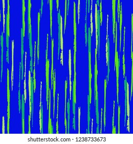 Seamless Grunge Stripes Pattern. Trendy Scribbled Grunge Pattern for Print, Cloth, Fabric. Abstract Color Background with Scribbled Stripes. Vector Texture for your Design.