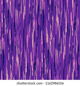 Seamless Grunge Stripes Pattern. Vintage Scribbled Grunge Rapport for Print, Fabric, Cloth. Abstract Color Background with Scribbled Stripes. Vector Texture for your Design.