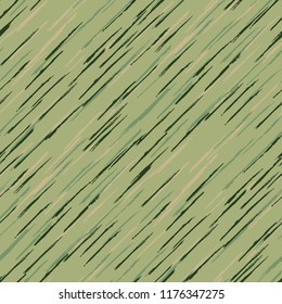 Seamless Grunge Stripes Pattern. Vintage Scribbled Grunge Motif for Linen, Paper, Tablecloth. Abstract Color Background with Scribbled Stripes. Vector Texture for your Design.