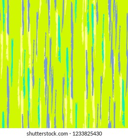 Seamless Grunge Stripes Pattern. Vintage Scribbled Grunge Pattern for Wallpaper, Fabric, Print. Abstract Color Background with Scribbled Stripes. Vector Texture for your Design.