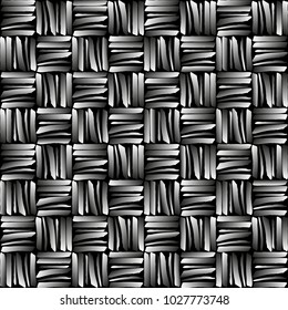 Seamless grunge texture. Abstract black and white background. Futuristic template