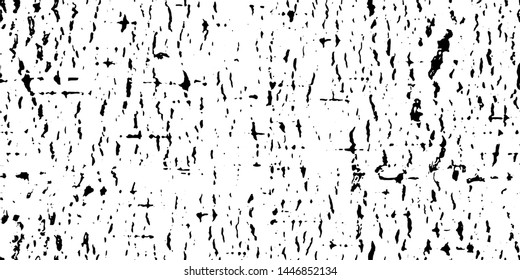 Textura sin soldadura de la corteza de abedul. Textura de contraste sucio de ruido - Vector