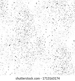 Seamless grunge texture of black dirt, dust, grain