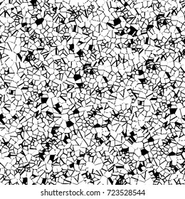 Seamless grunge texture black and white. Abstract background, futuristic elements