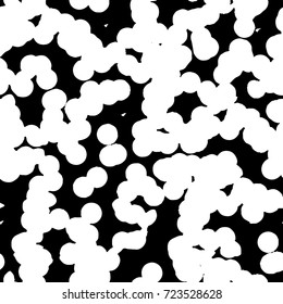 Seamless grunge texture black and white. Abstract background, futuristic elements