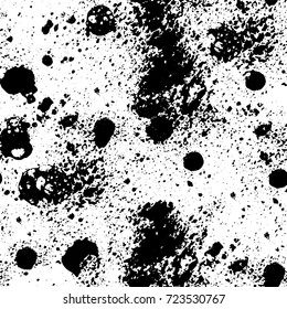 Seamless grunge texture black and white. Abstract background, futuristic elements