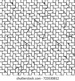 Seamless grunge texture black and white. Abstract background, futuristic elements