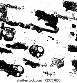 Seamless grunge texture black and white. Abstract background, futuristic elements