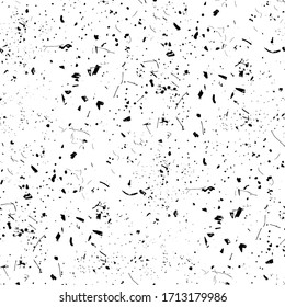 Seamless grunge texture of speckles, grain, dirt