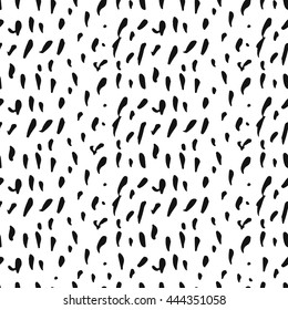 Seamless grunge vector pattern. Hand drawn background in sketch style. Paint with brush.