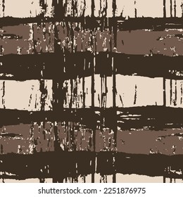 Seamless Grunge Yellow Dry Dusty Illustration Effect. Rainbow Endless Abstract Damaged Stain, Seamless Backdrop. Bright Grunge Continuous Overlay Rough Splash Template. 