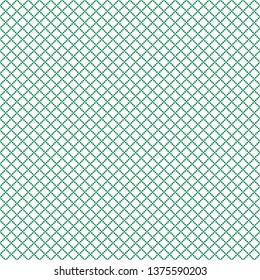 Seamless guilloche pattern squares rhombuses of dots, vector seamless watermark for valuable documents, money tickets, sewn from forgery