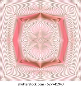 Seamless guilloche vector background. Thin wavy lines texture.