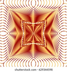 Seamless guilloche vector background. Thin wavy lines texture.