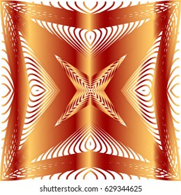 Seamless guilloche vector background. Thin wavy lines texture.