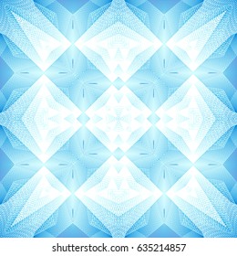 Seamless guilloche vector background. Thin wavy lines texture.