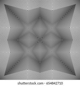 Seamless guilloche vector background. Thin wavy lines texture.