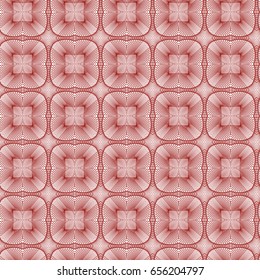 Seamless guilloche vector background. Thin wavy lines texture