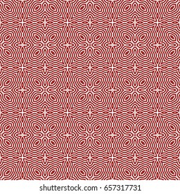 Seamless guilloche vector background. Thin wavy lines texture.