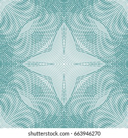 Seamless guilloche vector background. Thin wavy lines texture
